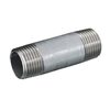 Pipe nipple 40 bar type R210 in stainless steel, male thread BSPT 4"